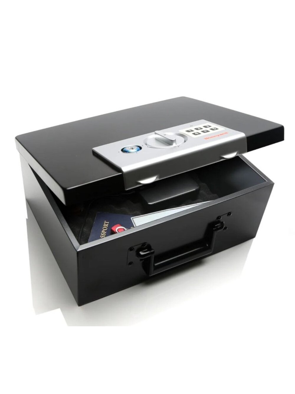 Honeywell Digital Steel Security Box With Programmable Lock, Double Steel Wall,